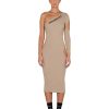 Women STAX Dresses | S1 One Sleeve Dress Beige