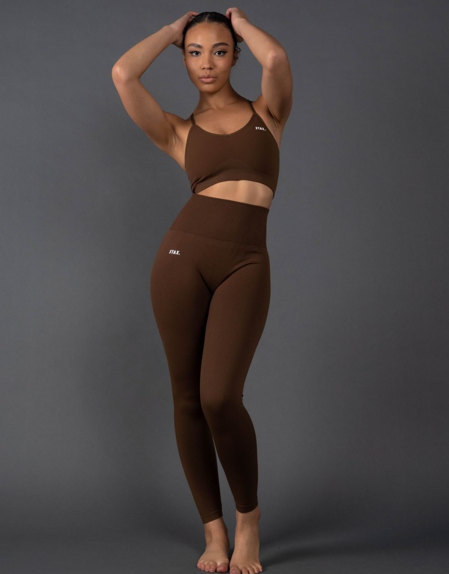 Women STAX Tights & Leggings | Premium Seamless Tights V5.1 Bark