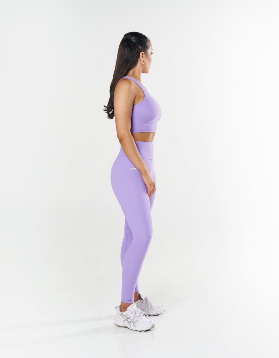 Women STAX Tanks & Singlets | Cropped Tank Nandex Lilac