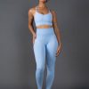 Women STAX Tights & Leggings | Premium Seamless Tights V5.1 Baby Blue