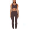 Women STAX Sports Bras & Crop Tops | Sl Bw Crop Sable Brown