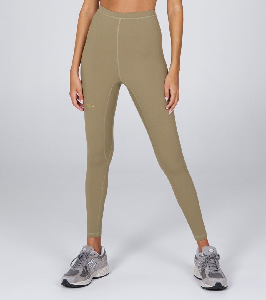 Women STAX Tights & Leggings | Aw Tights Olive (Creo)