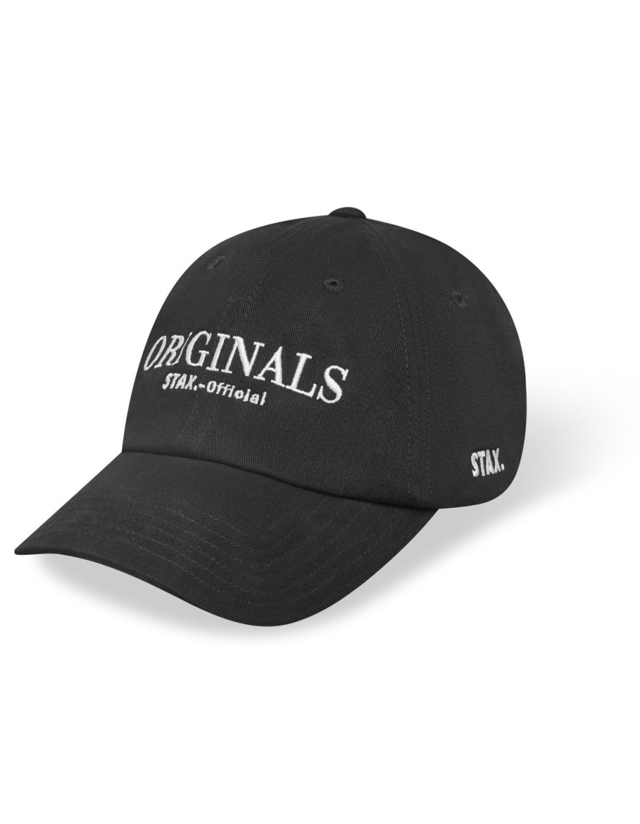 Women STAX Caps | Originals Cotton Dad Cap Black