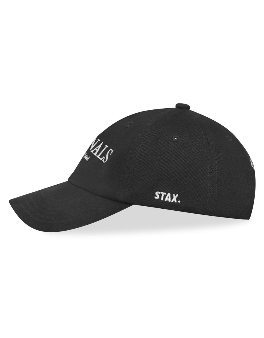 Women STAX Caps | Originals Cotton Dad Cap Black