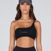 Women STAX Sports Bras & Crop Tops | Aw Arizona Crop Storm (Black)