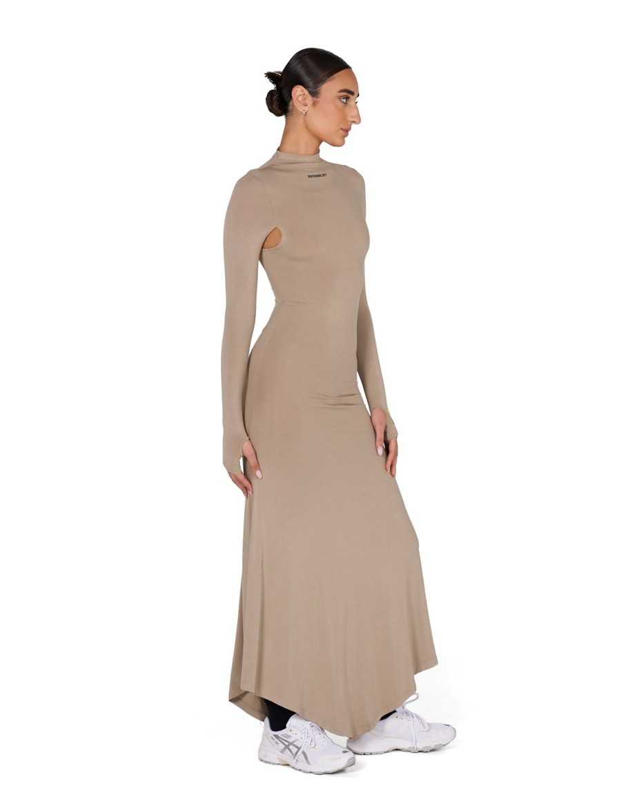 Women STAX Dresses | S1 Dress Long Beige