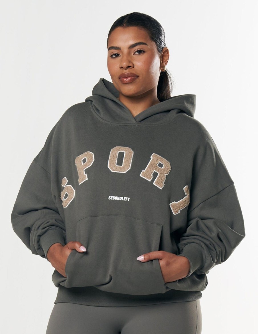 Women STAX Hoodies & Sweaters | Sport Hoodie Steel