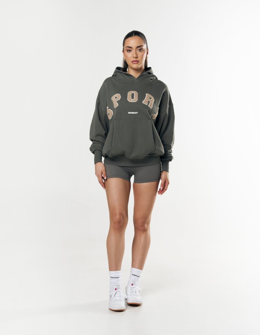 Women STAX Hoodies & Sweaters | Sport Hoodie Steel