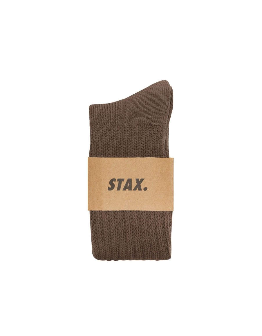 Women STAX Socks | Slouch Socks Tuscan (Brown)