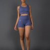 Women STAX Shorts | Premium Seamless Mini Lounge Shorts V5.1 Topaz