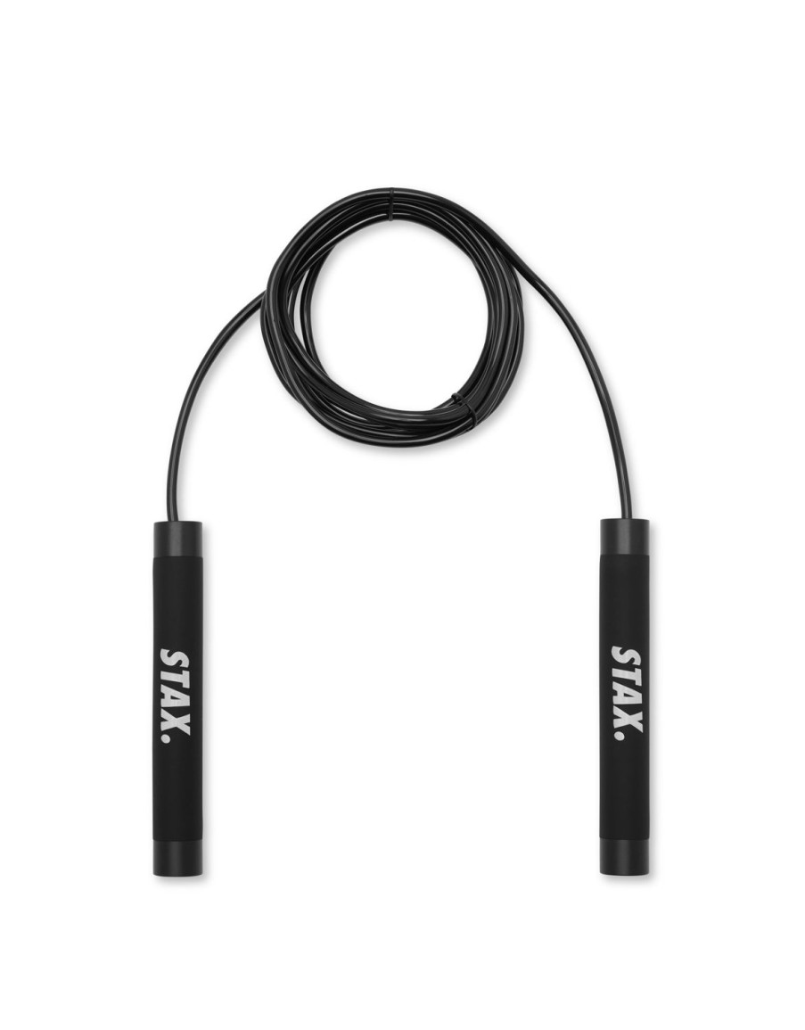 Women STAX Accessories | Core Skipping Rope Black