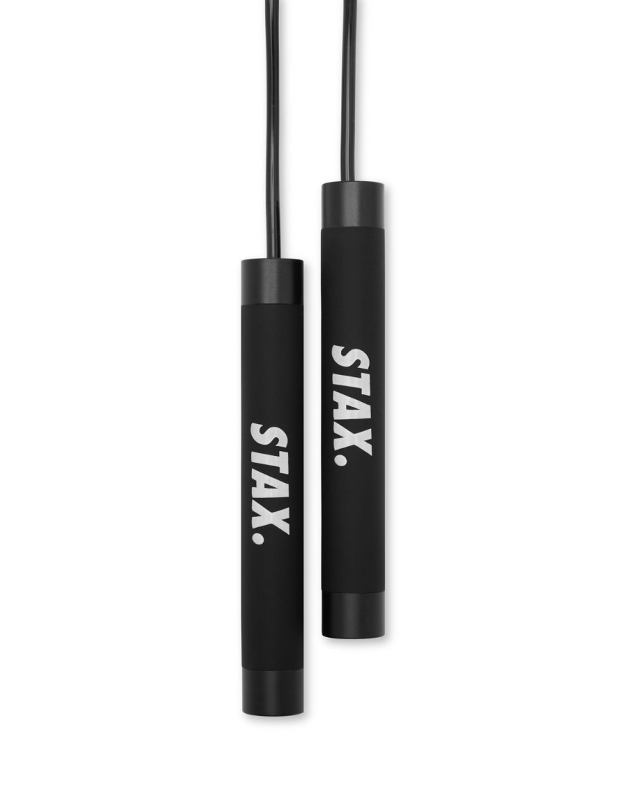 Women STAX Accessories | Core Skipping Rope Black