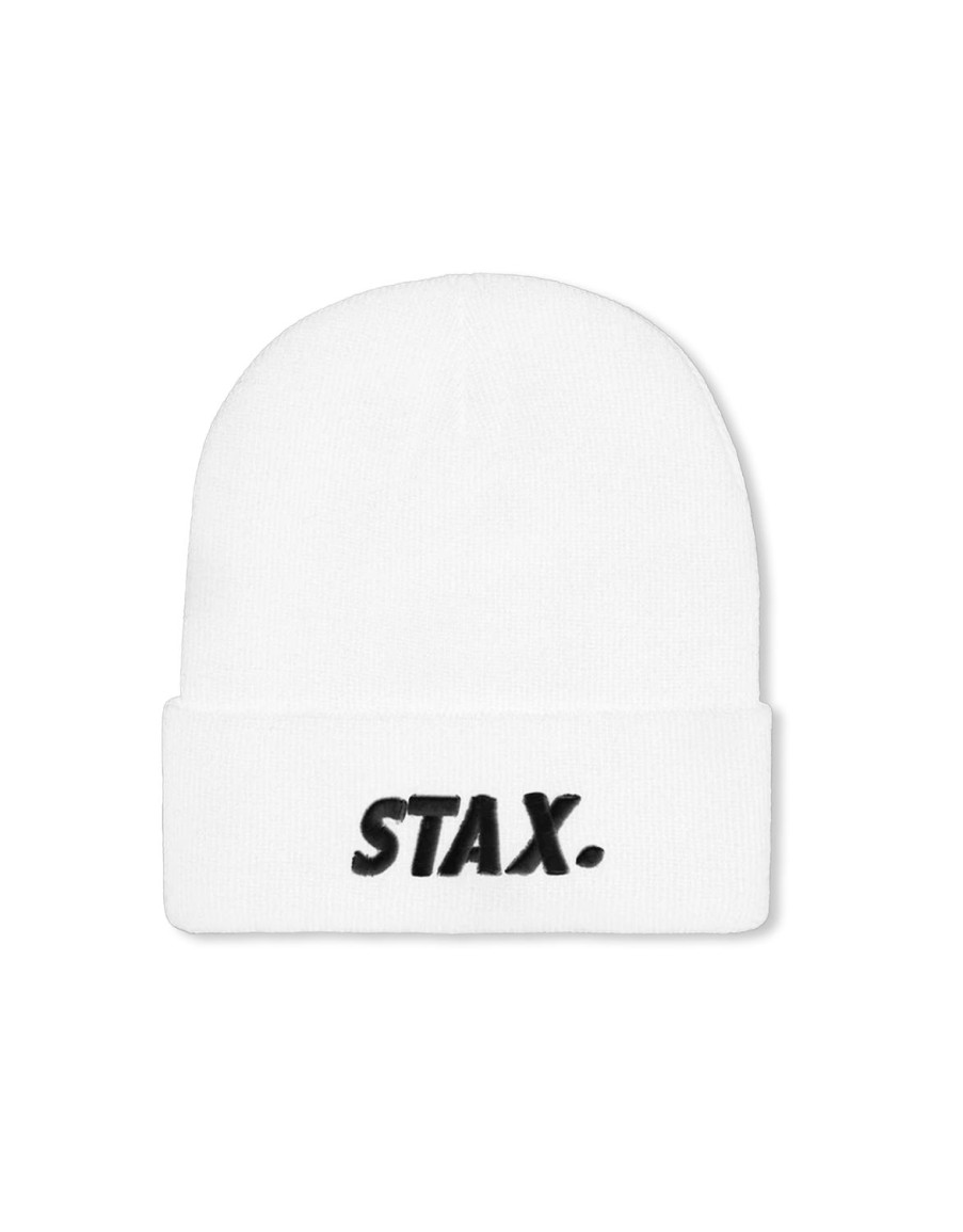 Women STAX Accessories | Unisex Beanie White