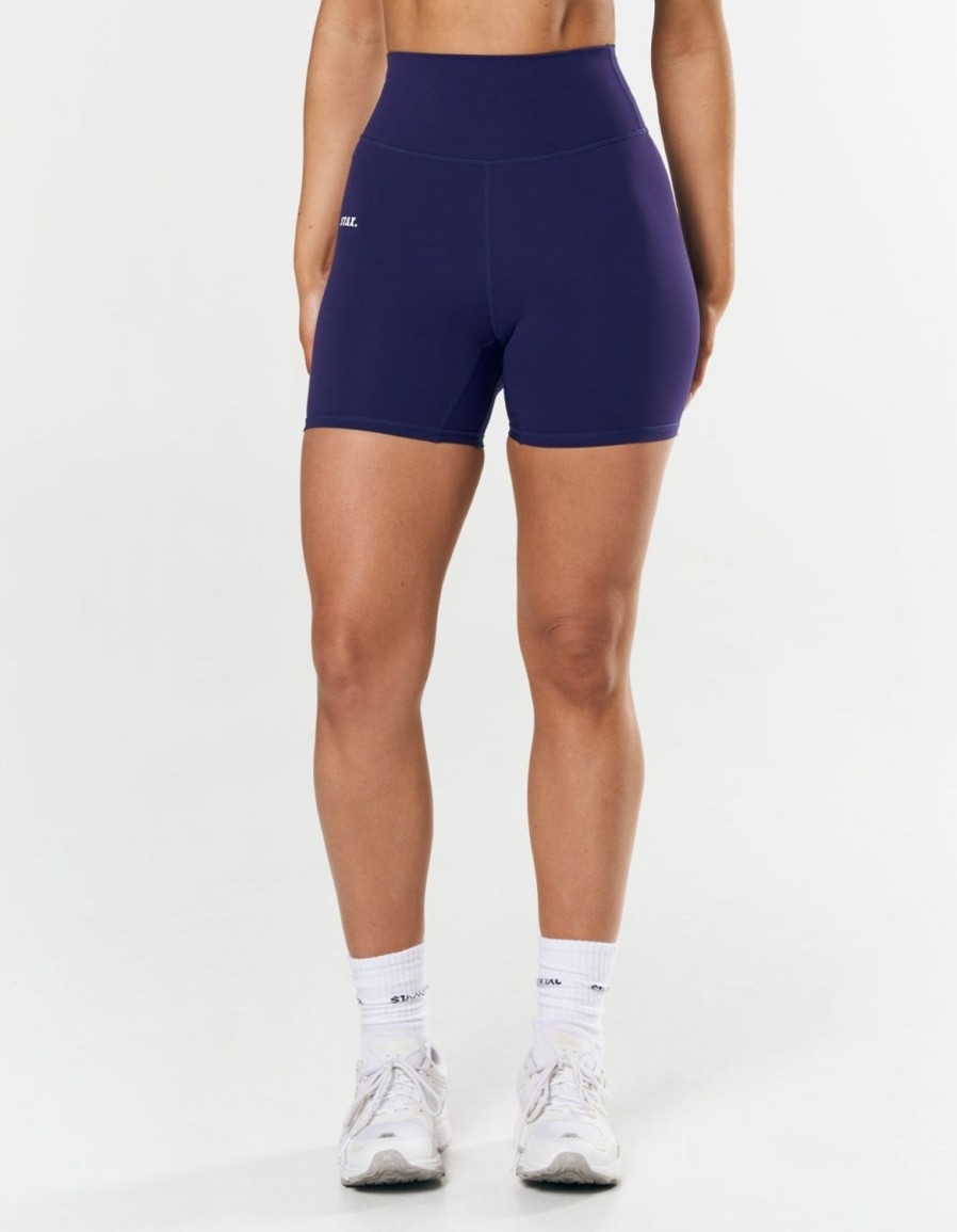 Women STAX Shorts | Midi Bike Shorts Nandex Royal Navy