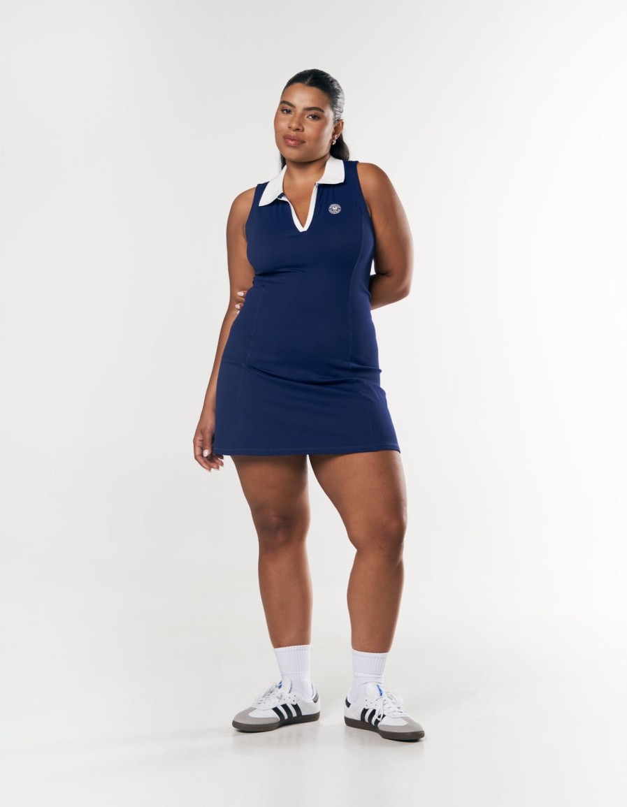 Women STAX Dresses | Racquet Club Dress Navy