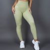 Women STAX Tights & Leggings | Full Length Tights Nandex Original Thistle Green