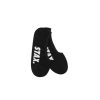 Women STAX Socks | Unisex No Show Socks Black