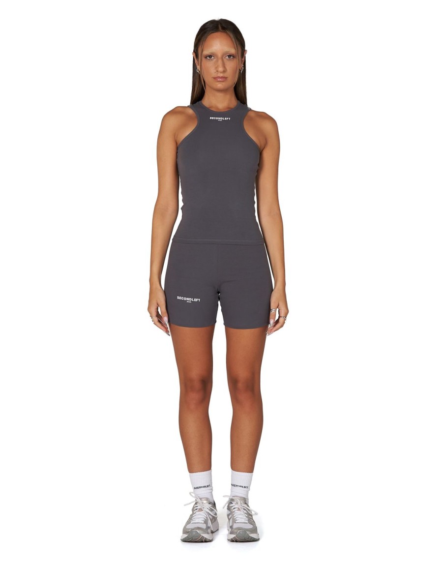 Women STAX Shorts | Sl Bw Bike Shorts Storm Grey