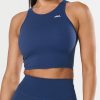 Women STAX Tanks & Singlets | Cropped Tank Nandex Navy