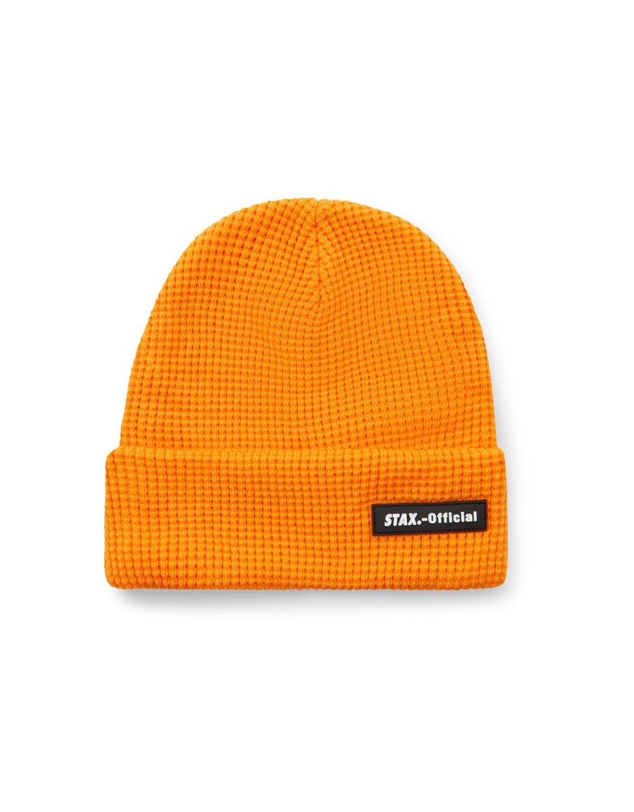 Women STAX Accessories | Knitted Beanie Orange