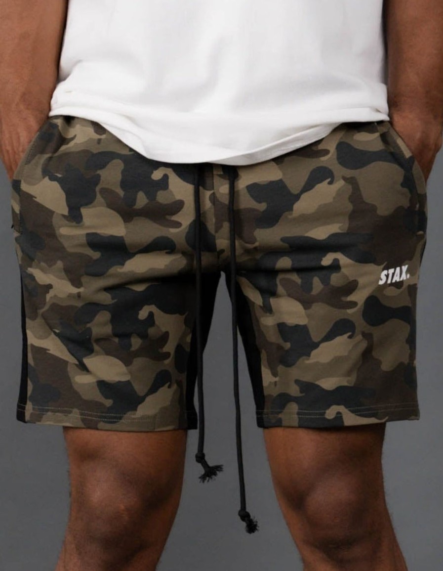 Men STAX Shorts | Mens Classic Shorts Camo