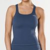 Women STAX Tanks & Singlets | All Dae Tank Nandex Navy