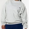 Women STAX Hoodies & Sweaters | Racquet Club Crew Grey Marle