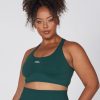 Women STAX Sports Bras & Crop Tops | Premium Seamless Favourites Racer Crop Pine