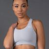 Women STAX Sports Bras & Crop Tops | Premium Seamless Racer Crop V5.1 Breeze