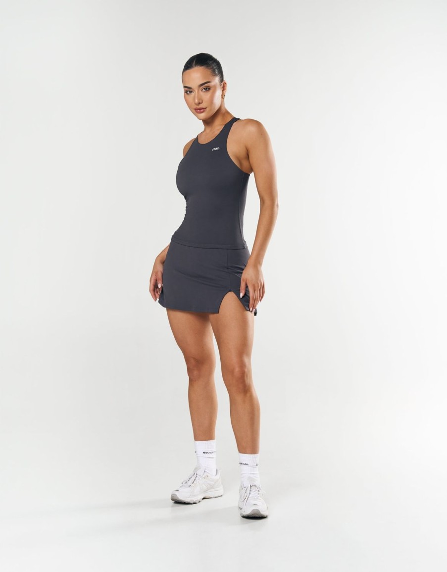 Women STAX Tanks & Singlets | Singlet Nandex Dark Grey