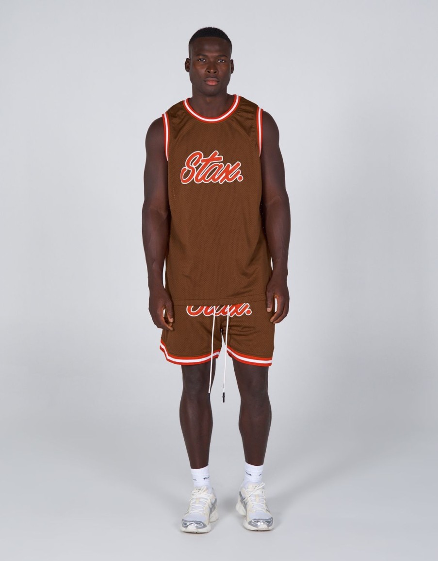 Men STAX Shorts | Court Drip Basketball Shorts Tennessee