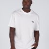 Men STAX T-Shirts & Vests | Mens Cursive Tee White