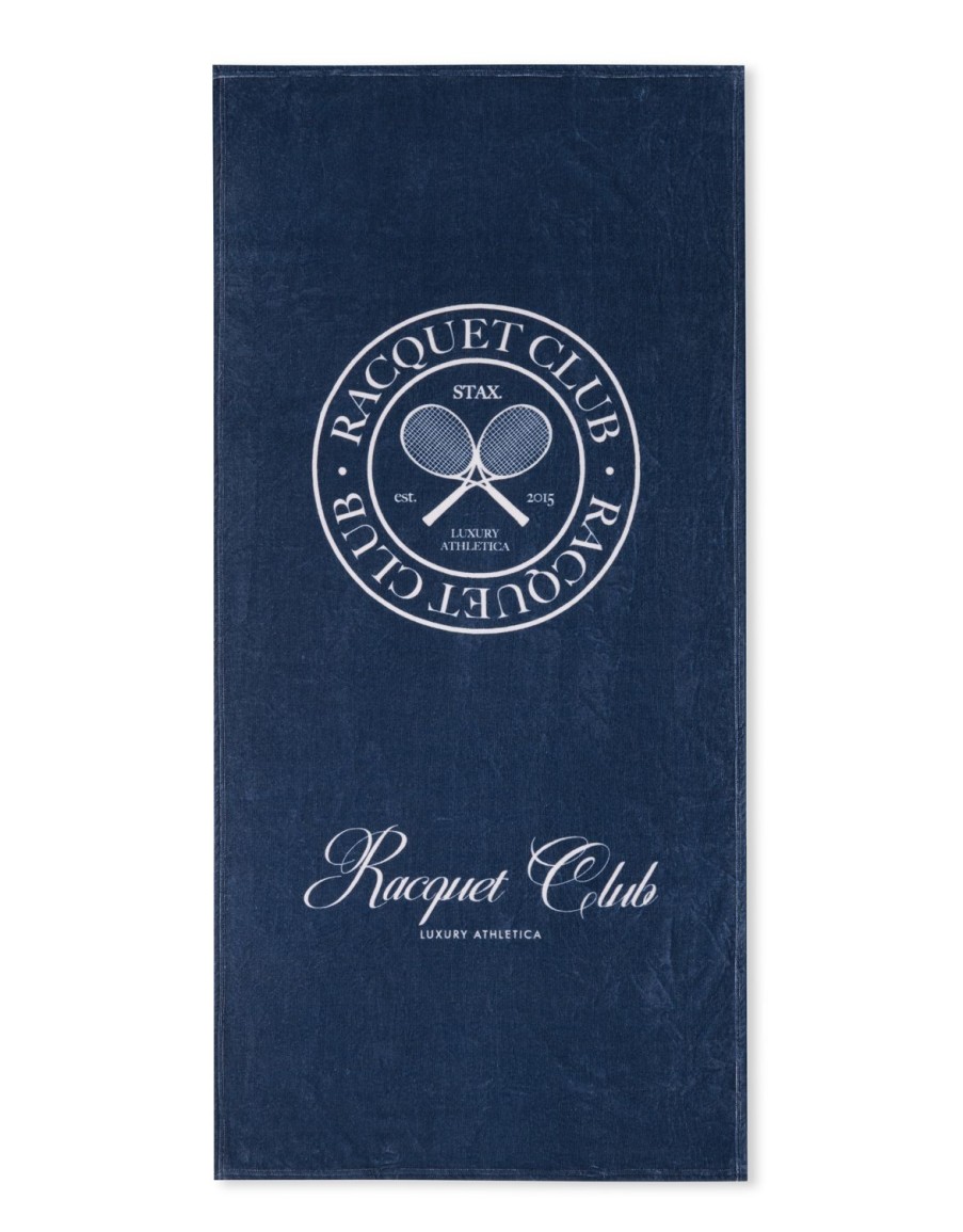 Women STAX Accessories | Racquet Club Towel Navy