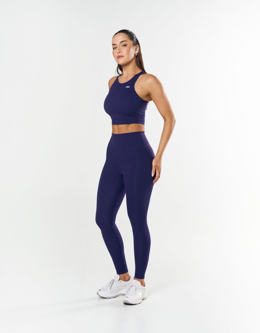 Women STAX Tanks & Singlets | Cropped Tank Nandex Royal Navy