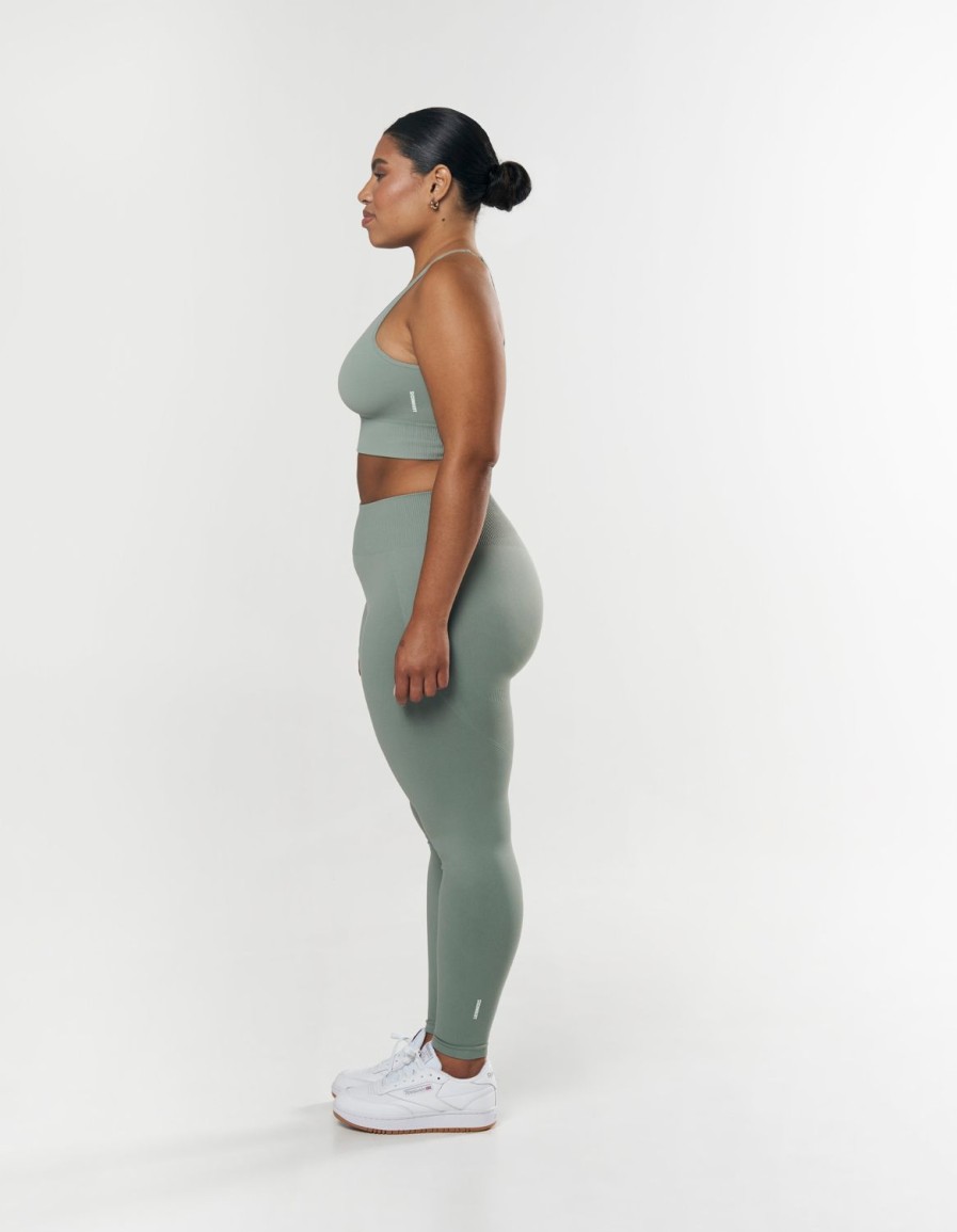 Women STAX Tights & Leggings | Seamless Full Length Tights Blue