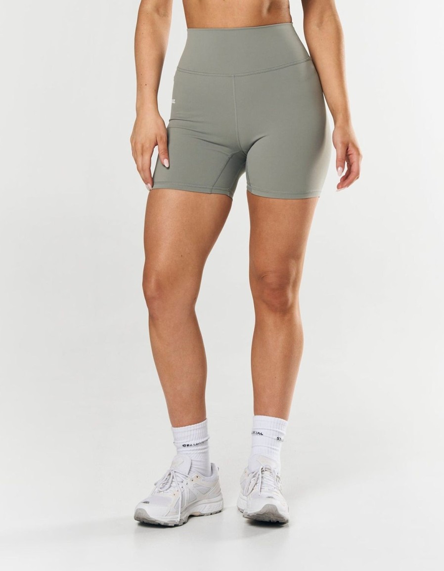 Women STAX Shorts | Midi Bike Shorts Nandex Sage