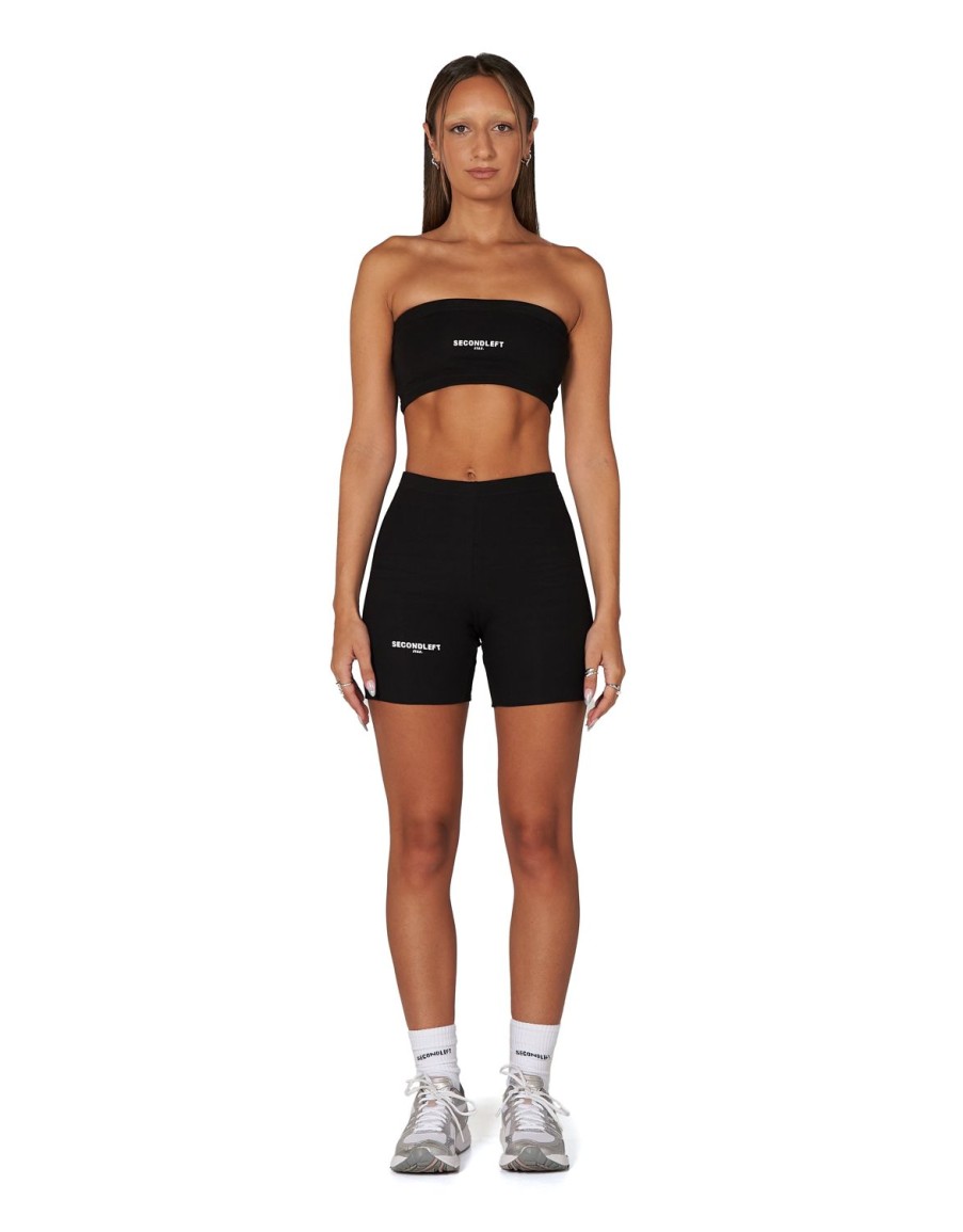 Women STAX Sports Bras & Crop Tops | Sl Bw Bandeau Ink Black