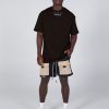 Men STAX Shorts | Mens Nylon Pocket Shorts Beige