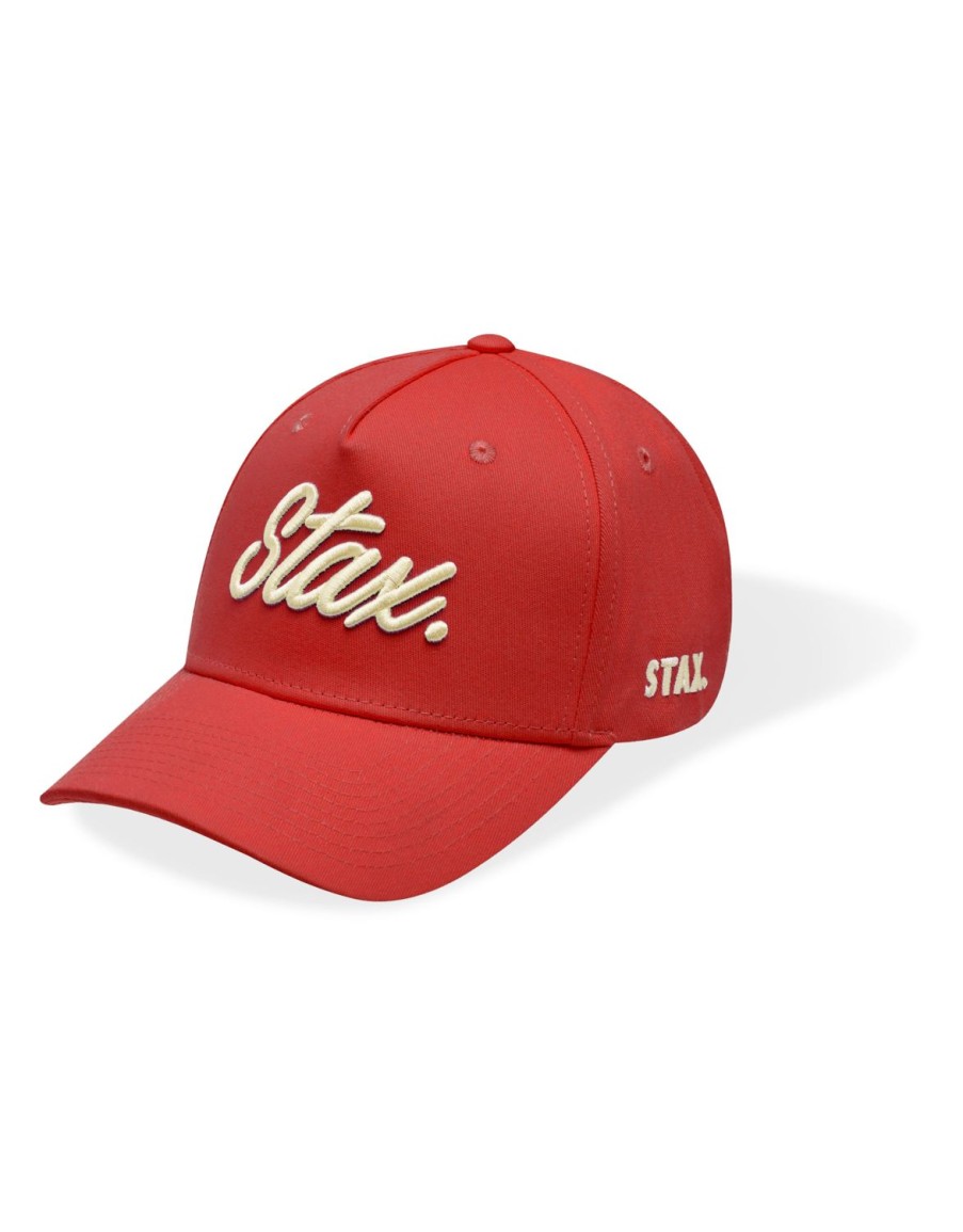 Women STAX Caps | A Frame Cap Red