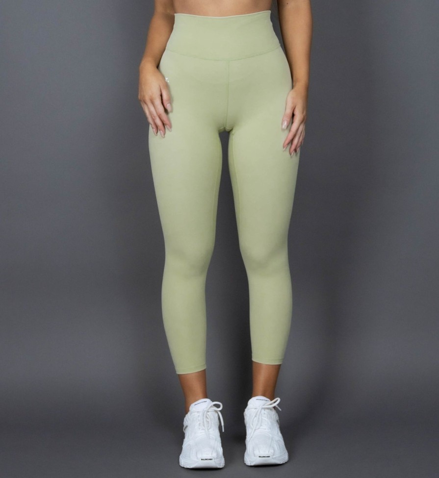 Women STAX Tights & Leggings | 7/8 Tights Nandex Original Thistle Green