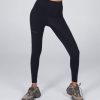 Women STAX Tights & Leggings | Aw Poppy Full Length Tights Storm (Black)