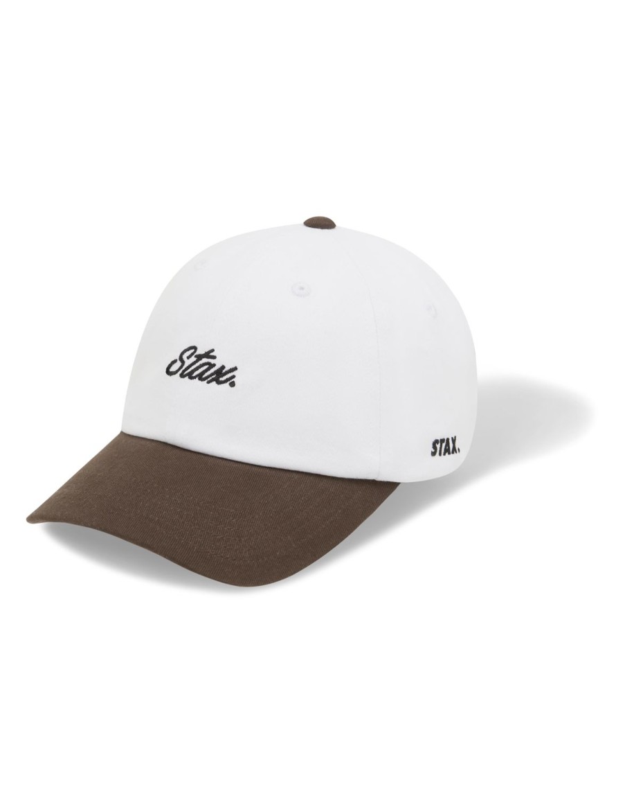 Women STAX Caps | Cursive Dad Cap Sinai (Brown)