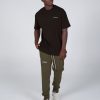 Men STAX Joggers | Mens Fitted Joggers Khaki