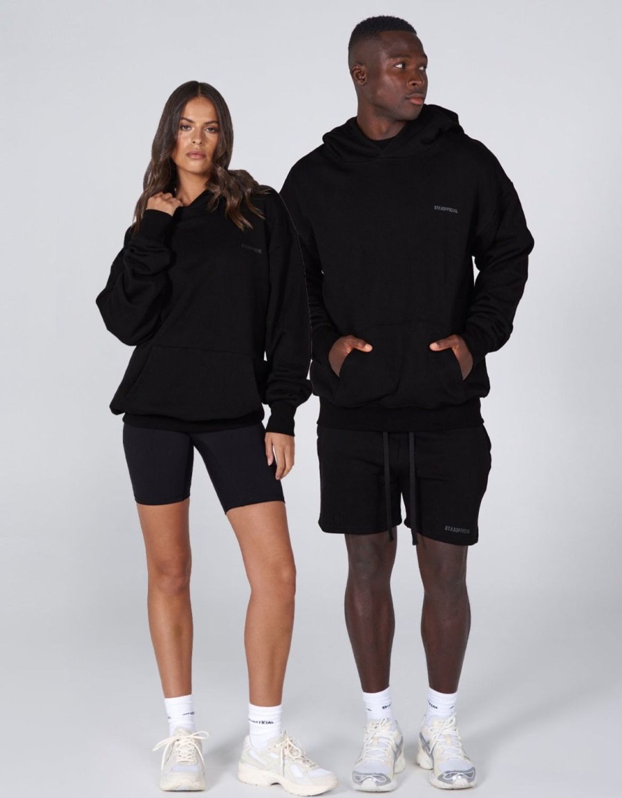 Women STAX Hoodies & Sweaters | Elements Hoodie Onyx Black