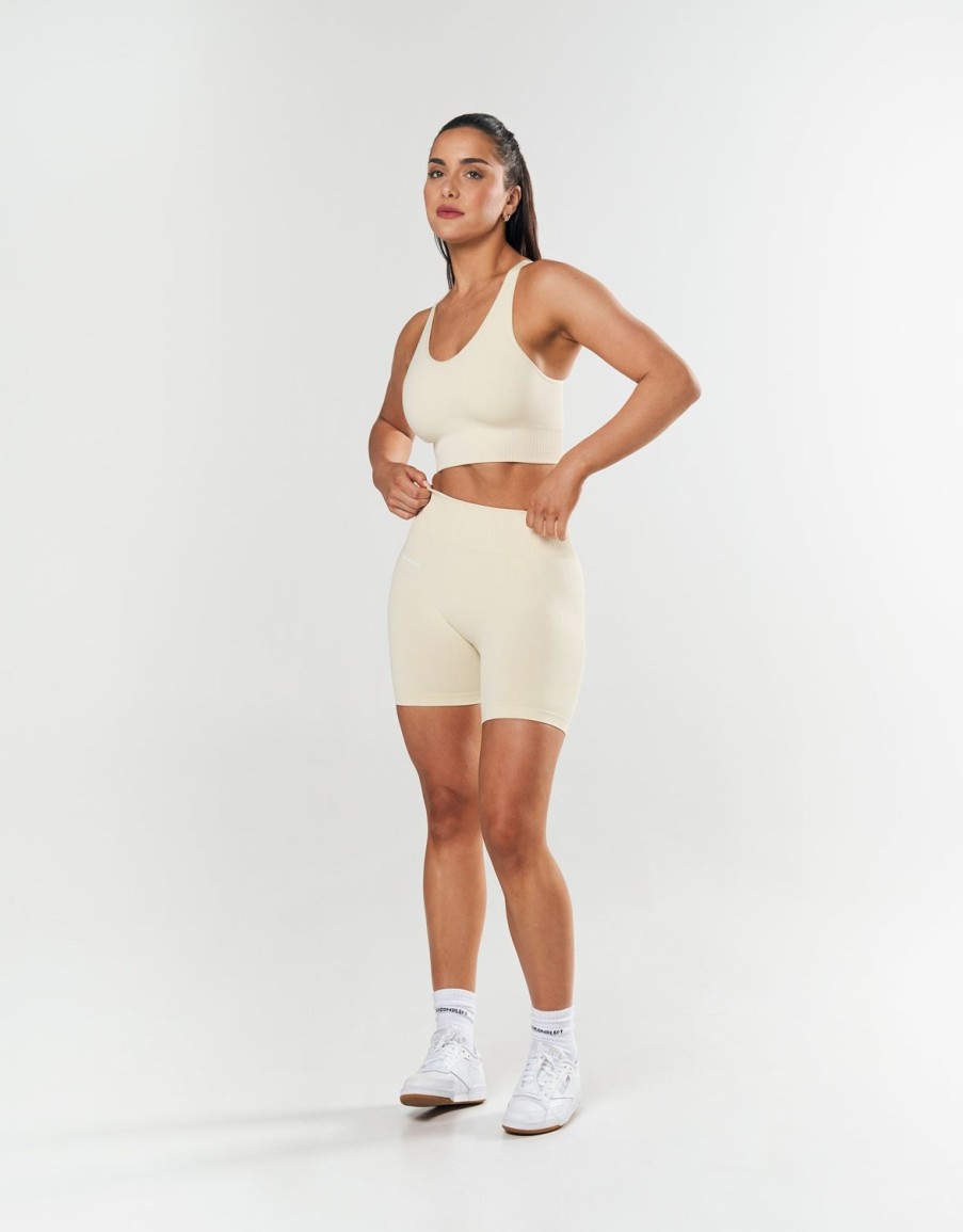 Women STAX Sports Bras & Crop Tops | Seamless Strappy Crop Butter