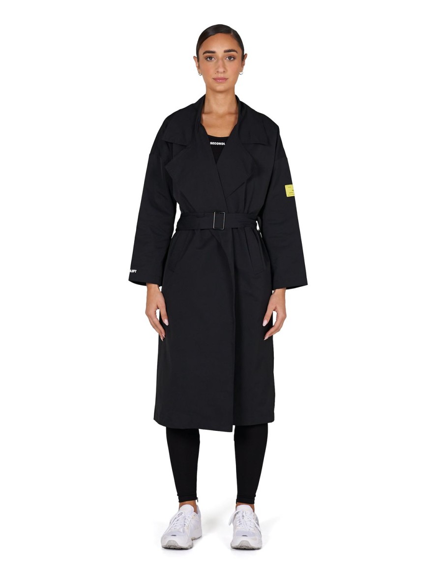 Women STAX Jackets & Coats | S1 Trench Black