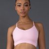 Women STAX Sports Bras & Crop Tops | Premium Seamless Strappy Crop V5.1 Taffy