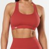 Women STAX Sports Bras & Crop Tops | Classic Crop Nandex Mahogany